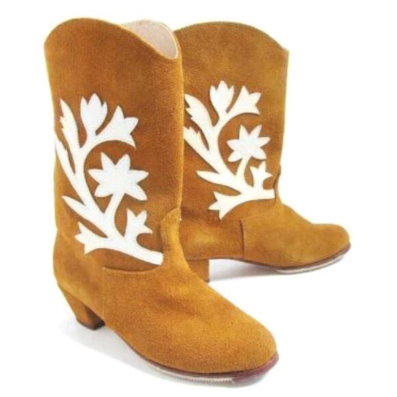 Miguelito Shoes - Miguelito 2200 Tamaulipeca Suede Dance Boot 7 7.5 Daniela Alvarez Dancing Boots